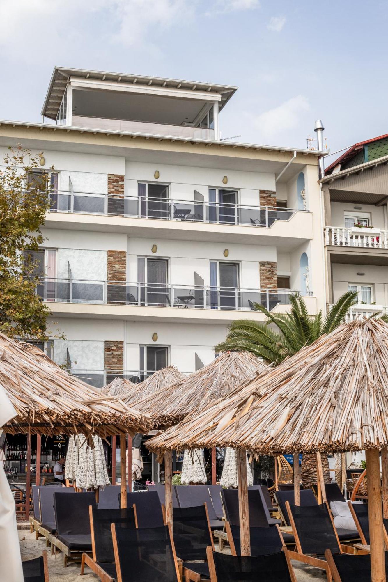 Kymata Hotel Paralía Kültér fotó