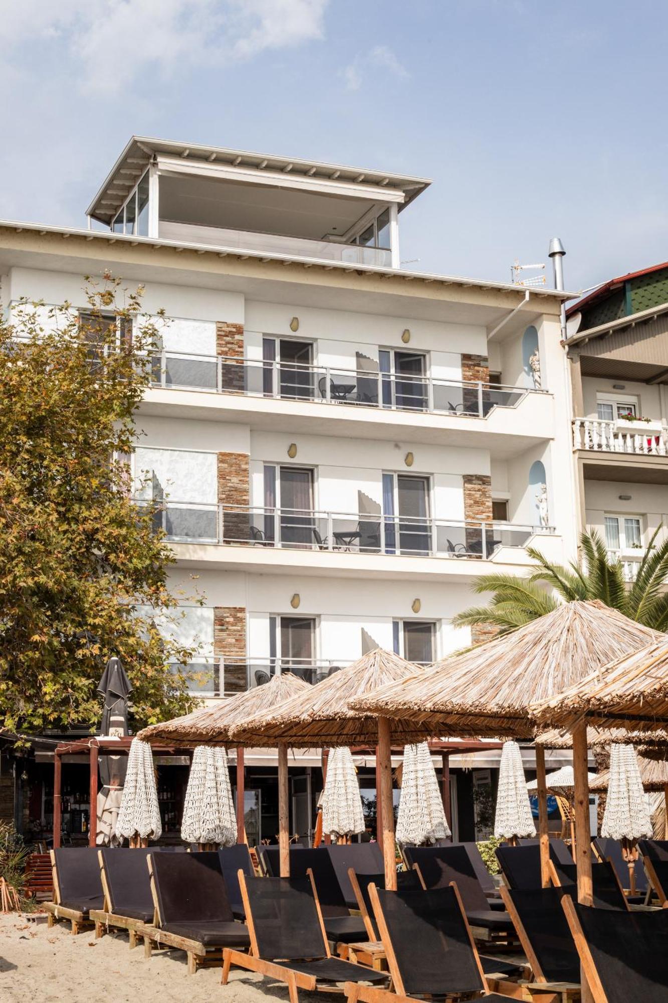 Kymata Hotel Paralía Kültér fotó