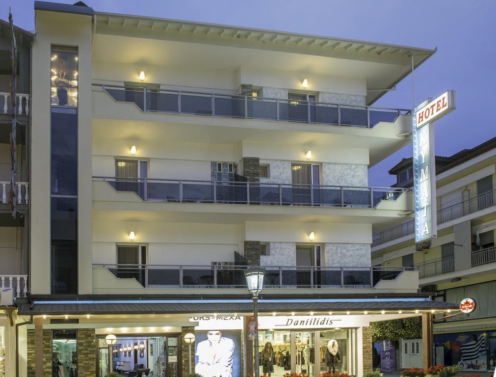 Kymata Hotel Paralía Kültér fotó