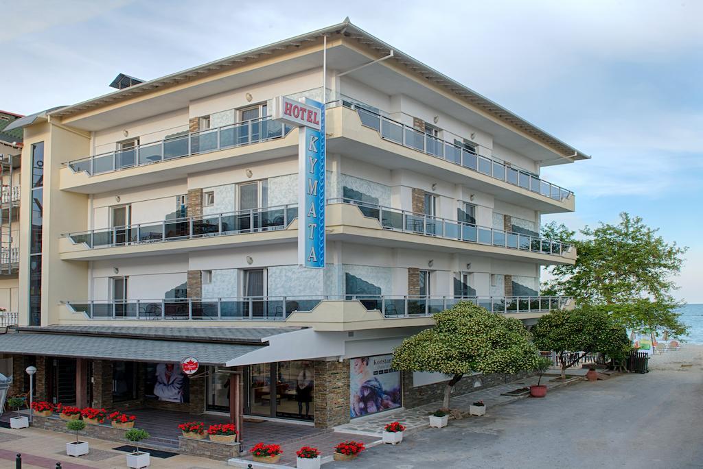 Kymata Hotel Paralía Kültér fotó